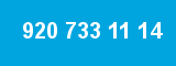 920 733 11 14 920 733 11 14